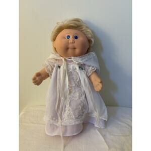 Cabbage Patch Doll Splashin Kid 1982 Blonde Hair Blue Eyes Hard Body China Made